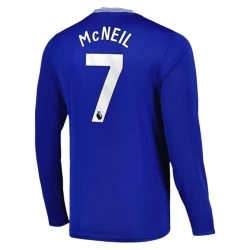 Everton FC McNeil #7 Fußballtrikots 2024-25 Heimtrikot Herren Langarm